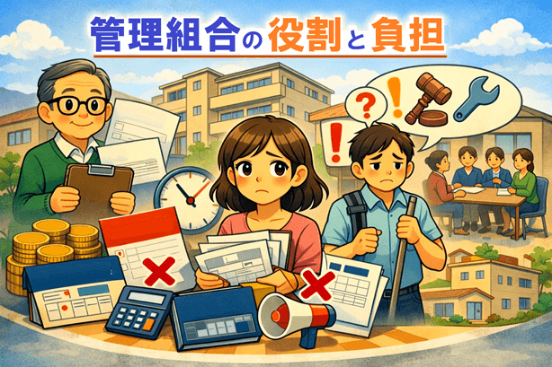 管理組合の役割と負担を理解してトラブルを防ぐ